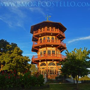 Patterson Park Pagoda in Baltimore, Maryland.